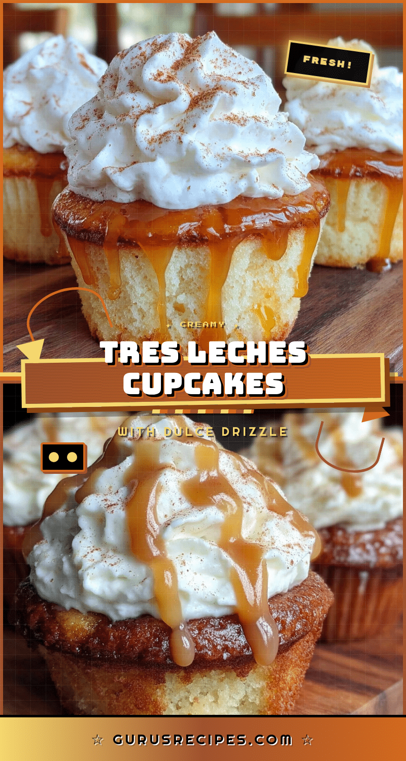 creamy tres leches cupcakes recipe