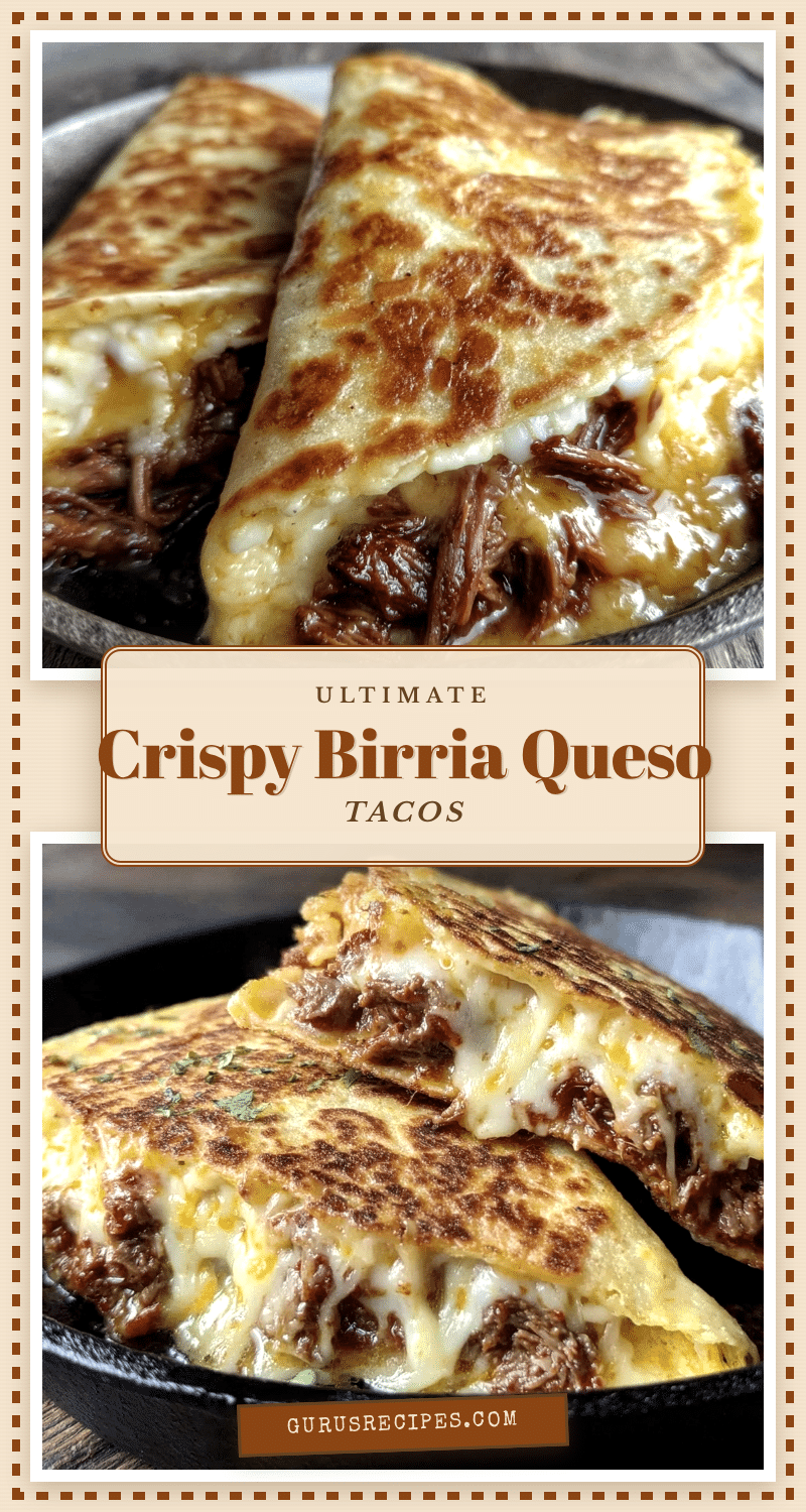 crispy birria queso tacos recipe