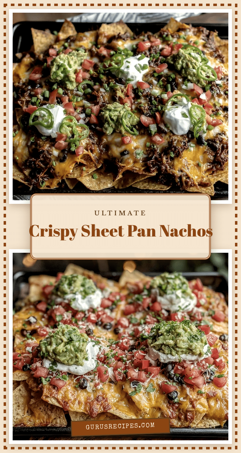 crispy ultimate sheet pan nachos recipe