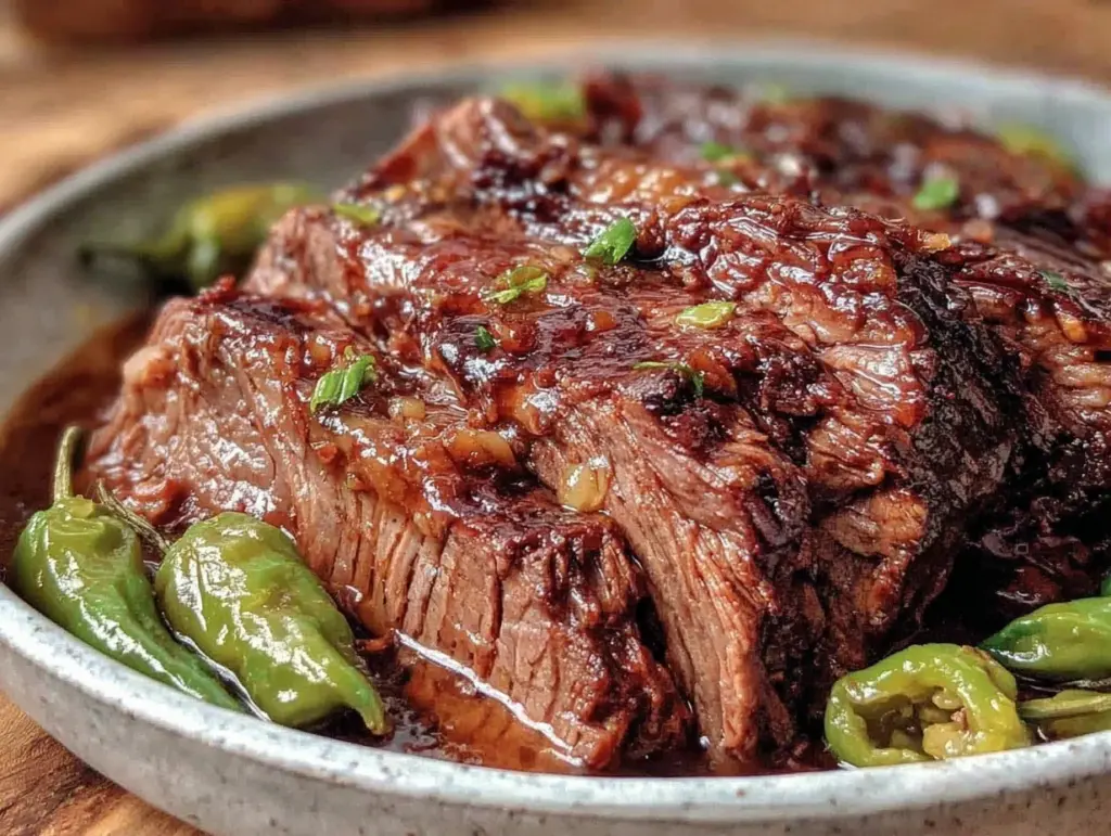 Crockpot Mississippi Pot Roast - featured image