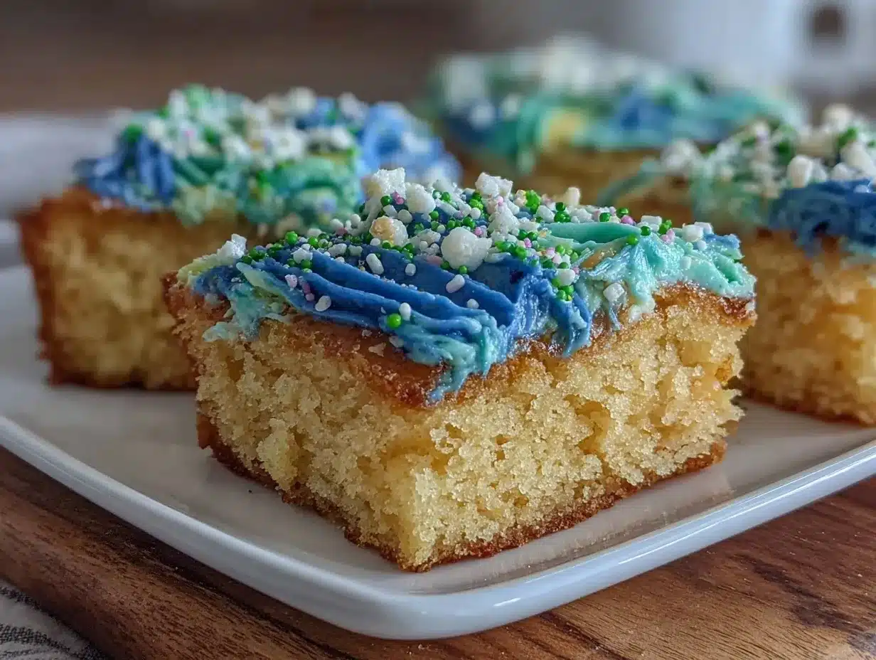 easy moist sheet cake preparation steps