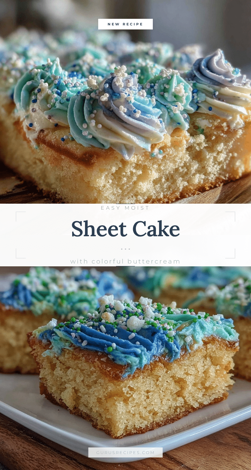 easy moist sheet cake recipe