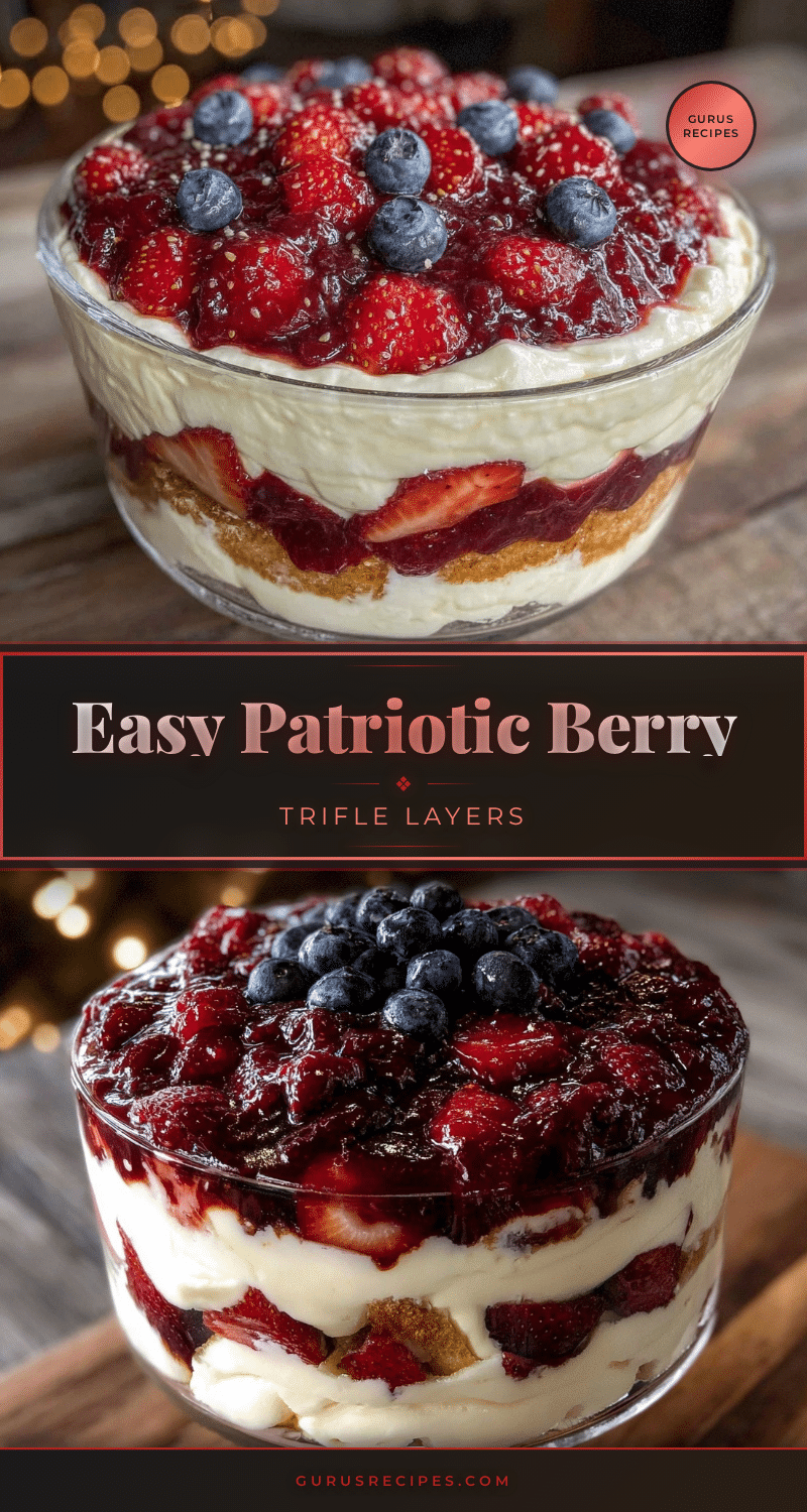 easy patriotic berry trifle recipe