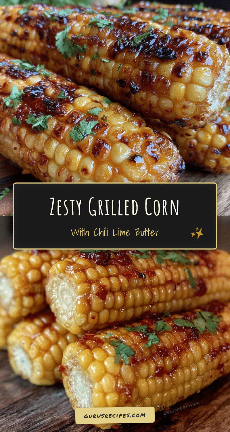 flavorful grilled corn on the cob with chili lime butter recipe