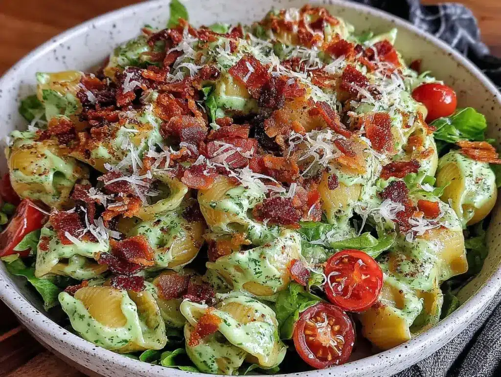 Fresh BLT Pasta Salad - featured image