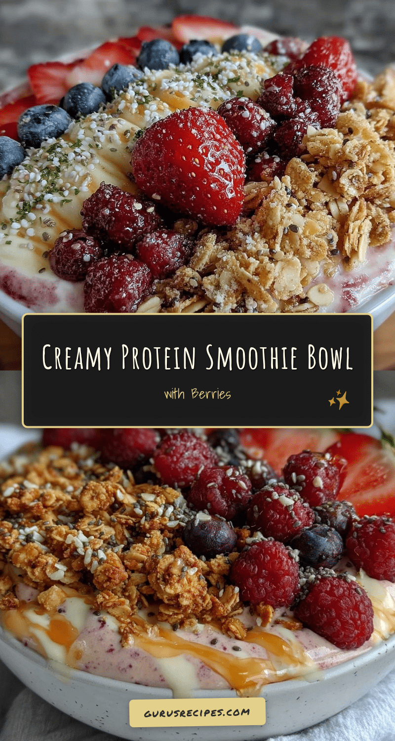 fresh protein smoothie bowl recipe