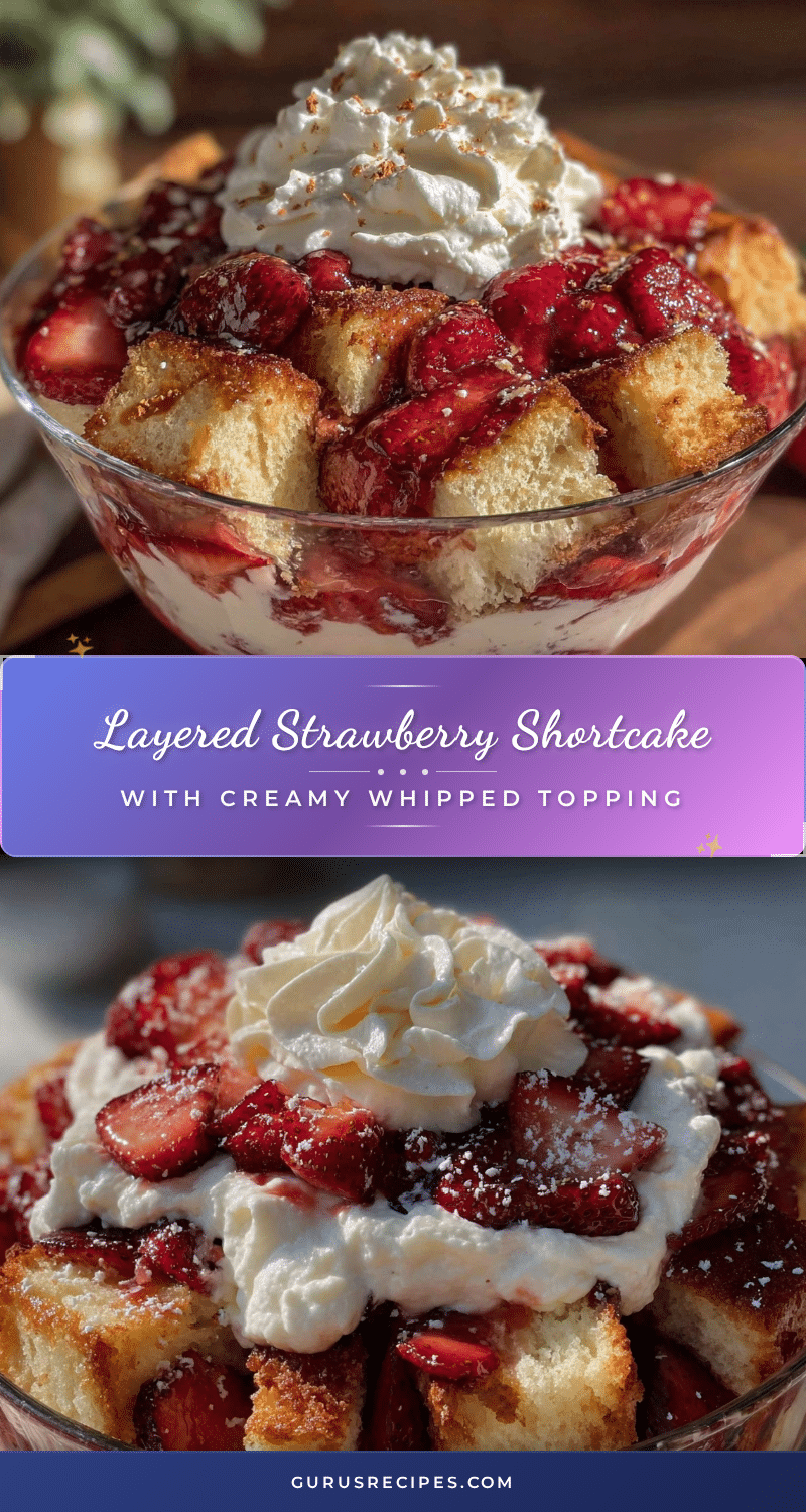 fresh strawberry shortcake trifle recipe