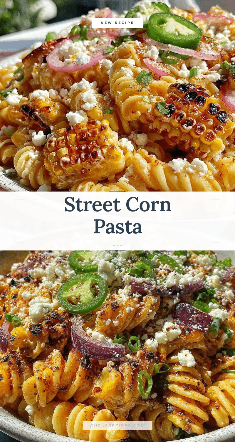 fresh street corn pasta salad recipe