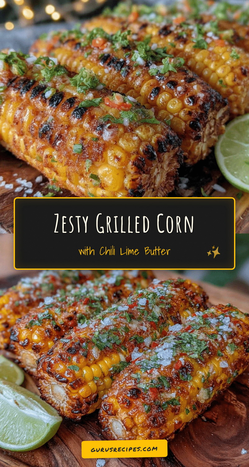 grilled corn on the cob with chili lime butter recipe