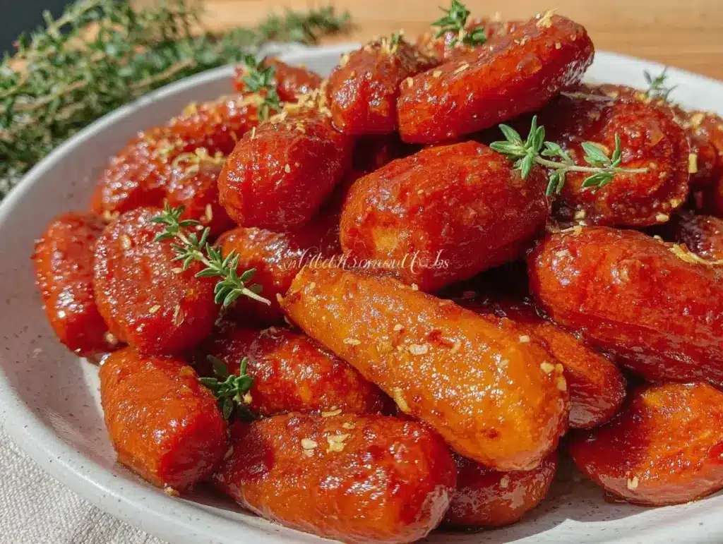 honey butter glazed carrots - featured image