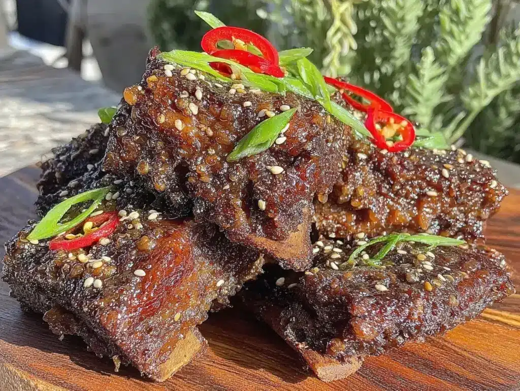 korean bbq beef short ribs - featured image
