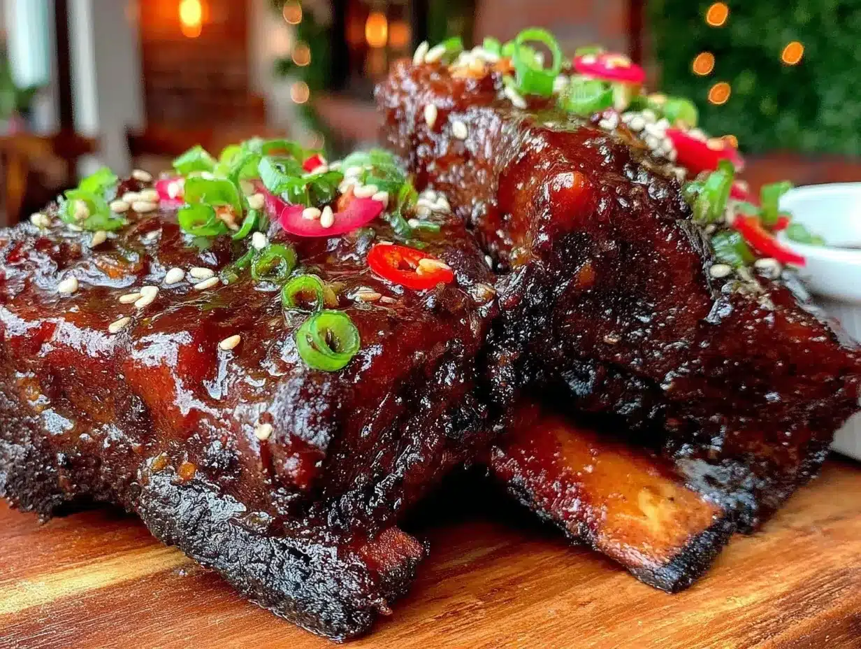 korean bbq beef short ribs preparation steps