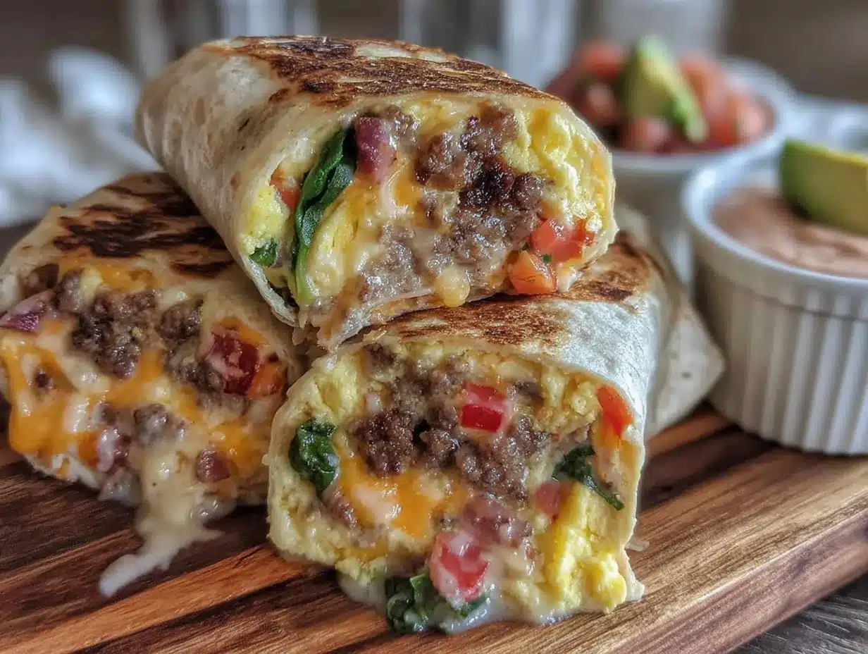 make ahead freezer breakfast burritos preparation steps