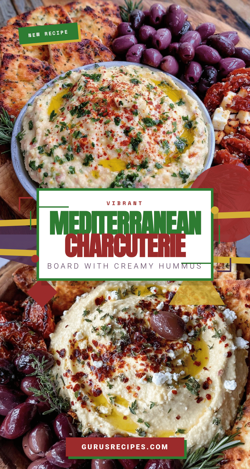 Mediterranean charcuterie board recipe