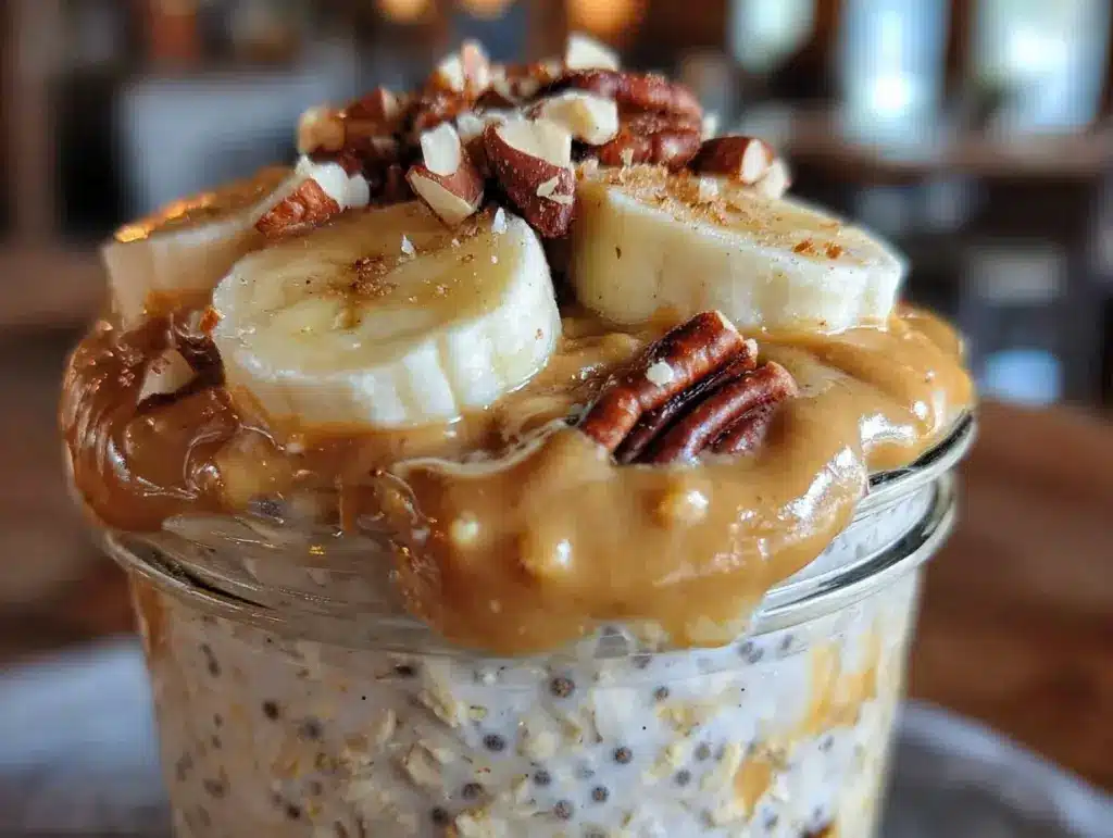protein overnight oats - featured image