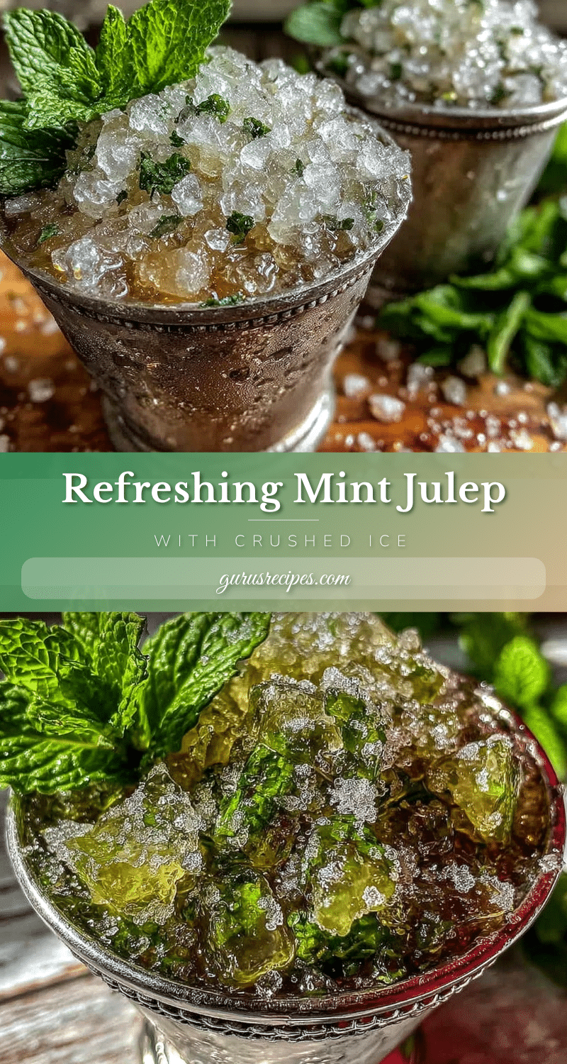 refreshing mint julep recipe