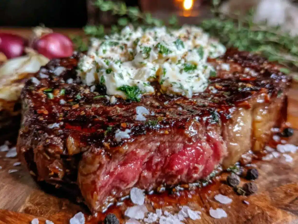 reverse-seared ribeye preparation steps