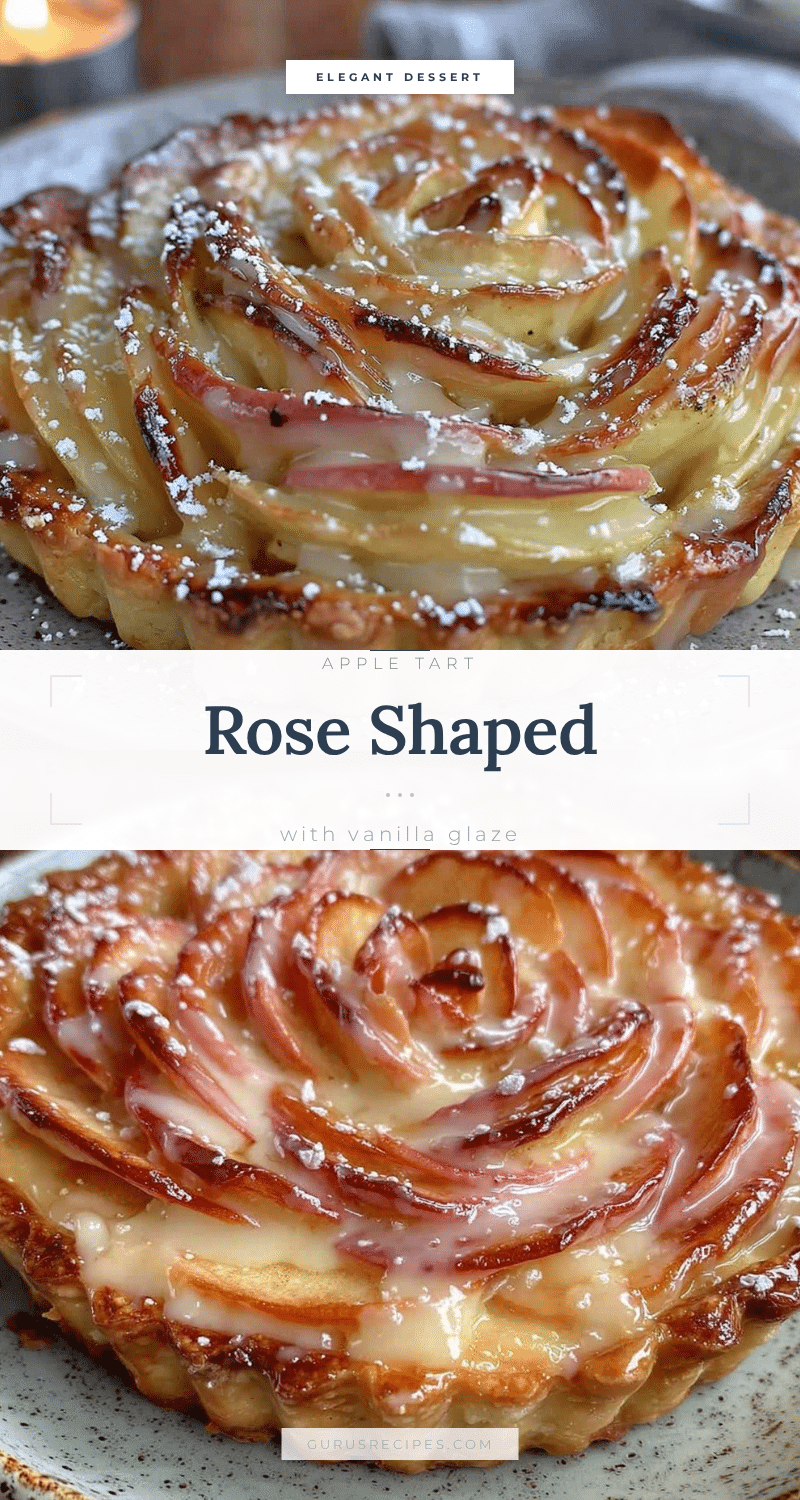 rose shaped apple tart recipe