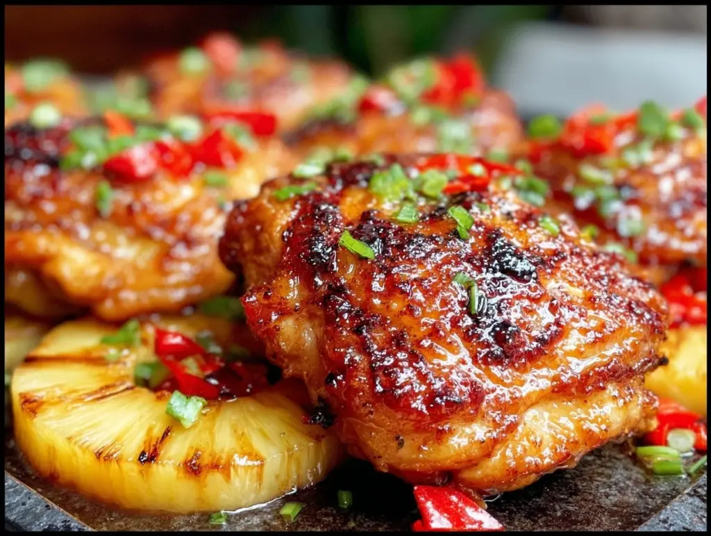 sheet pan Hawaiian chicken - featured image
