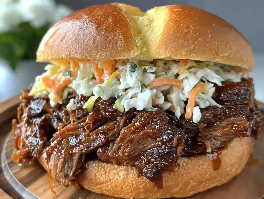smoked pulled pork sandwiches - featured image