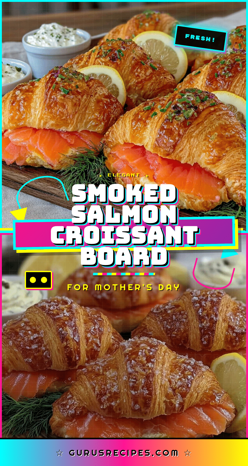 smoked salmon croissant board recipe