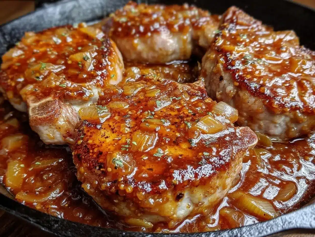 smothered pork chops preparation steps