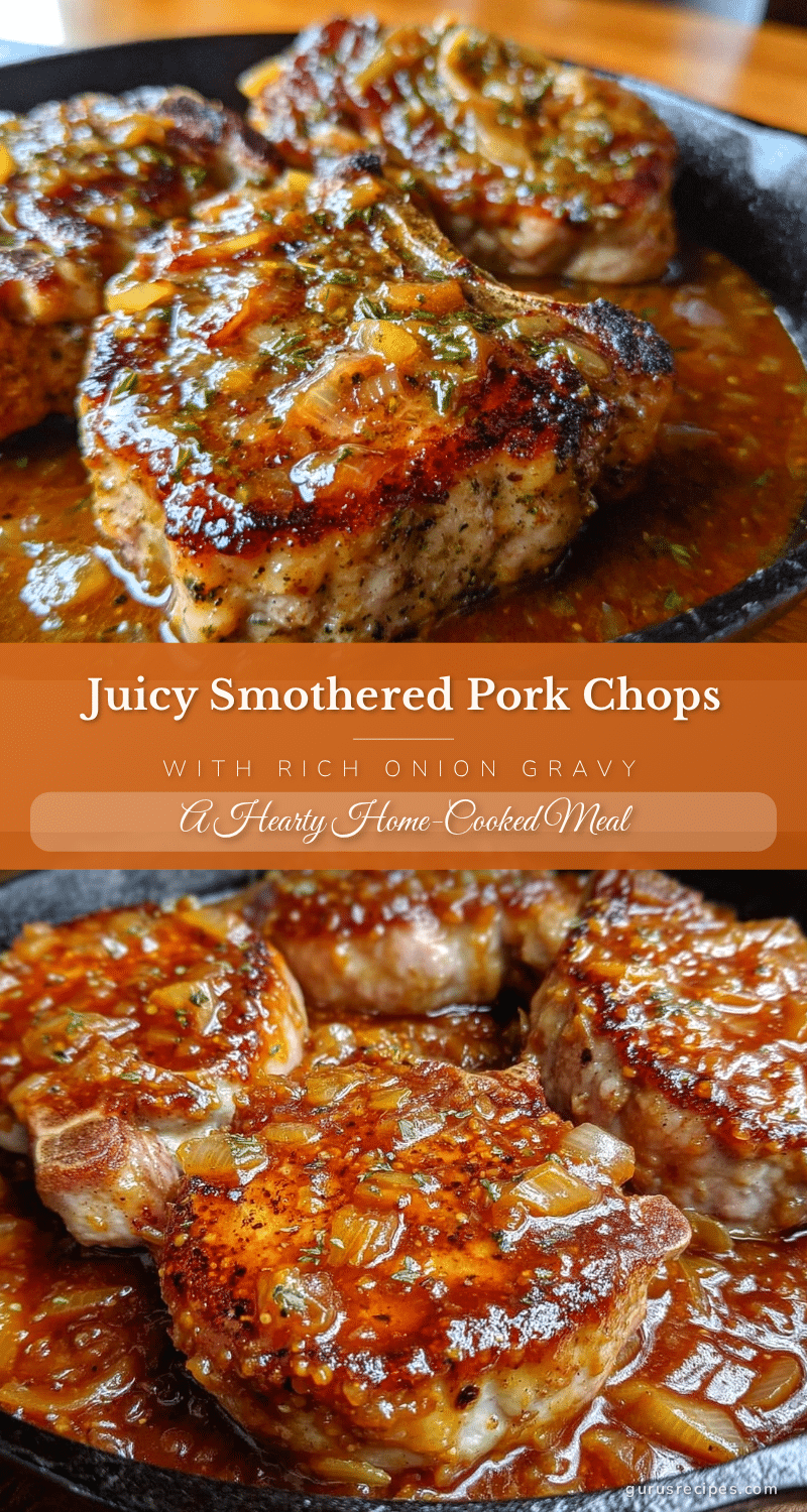 smothered pork chops recipe