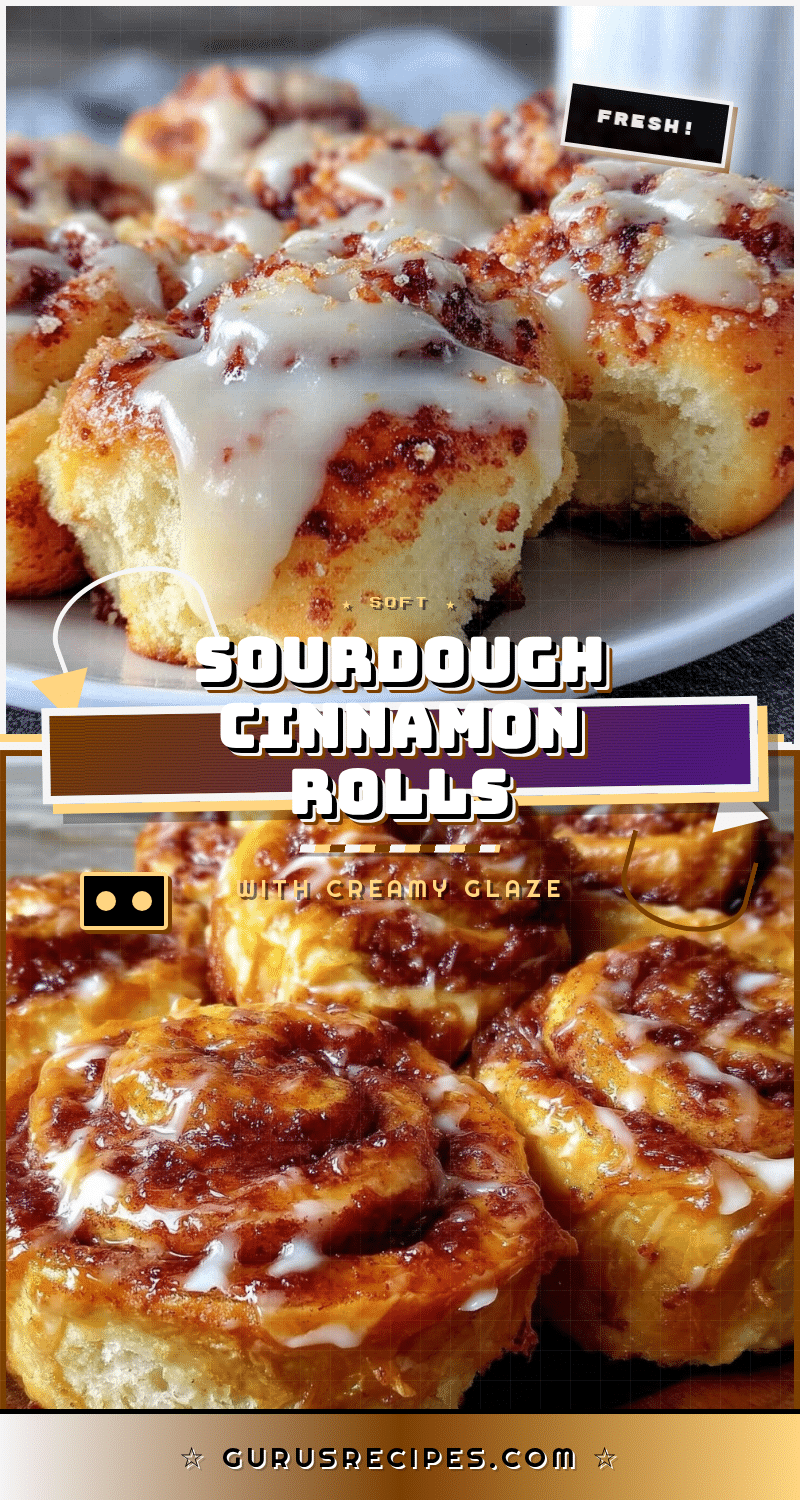 sourdough discard cinnamon rolls recipe