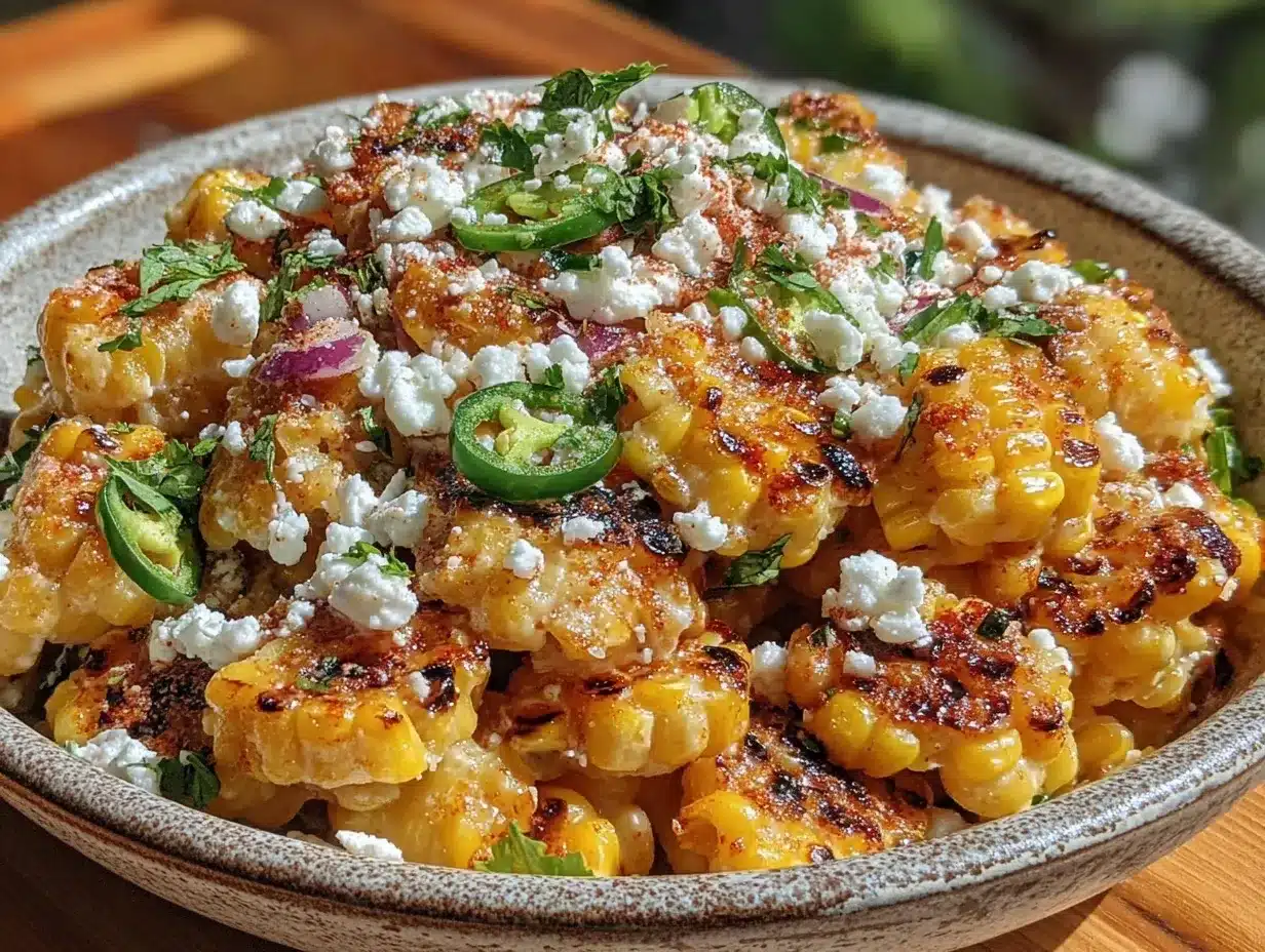 street corn pasta salad preparation steps