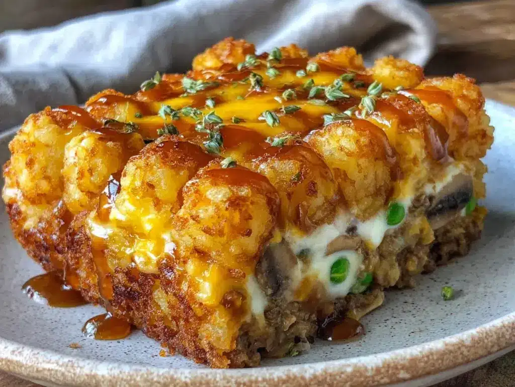 tater tot casserole - featured image
