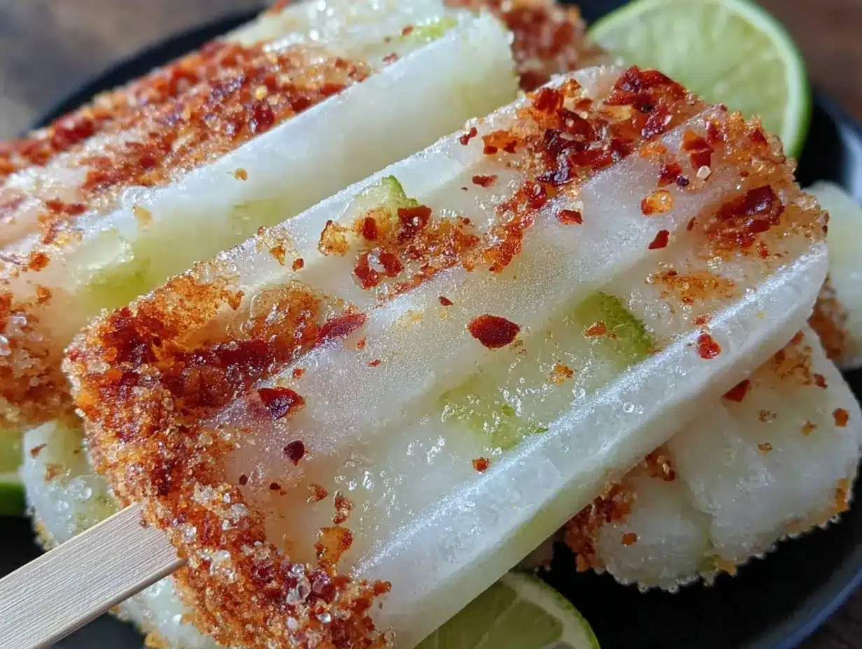 virgin margarita popsicles preparation steps