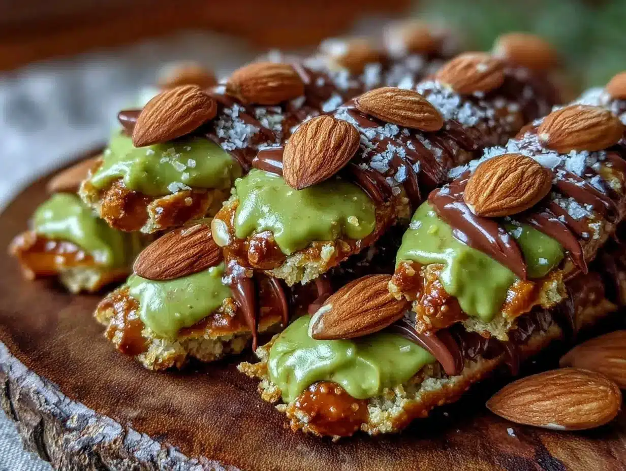 witch finger pretzel rods preparation steps