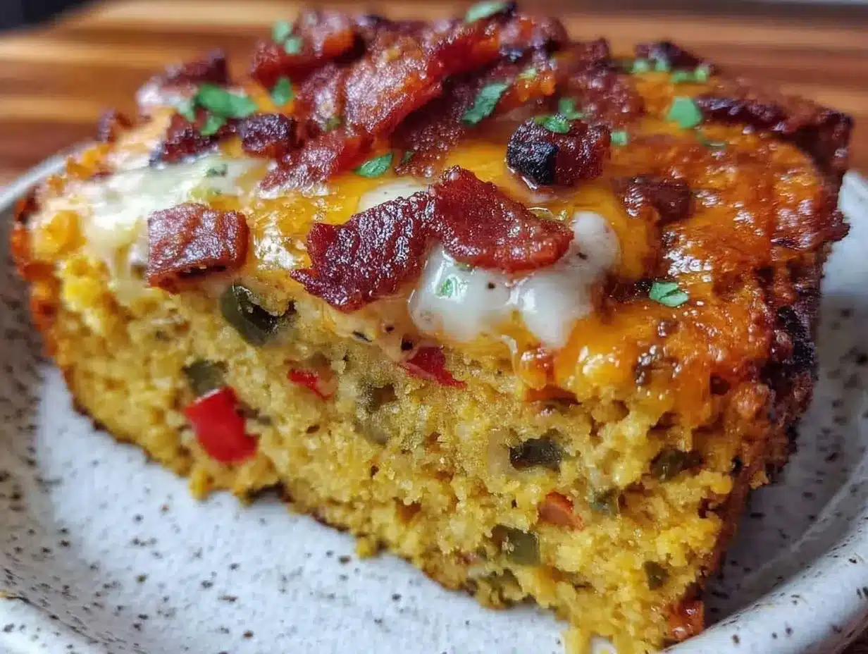 bbq bacon jalapeño corn casserole preparation steps