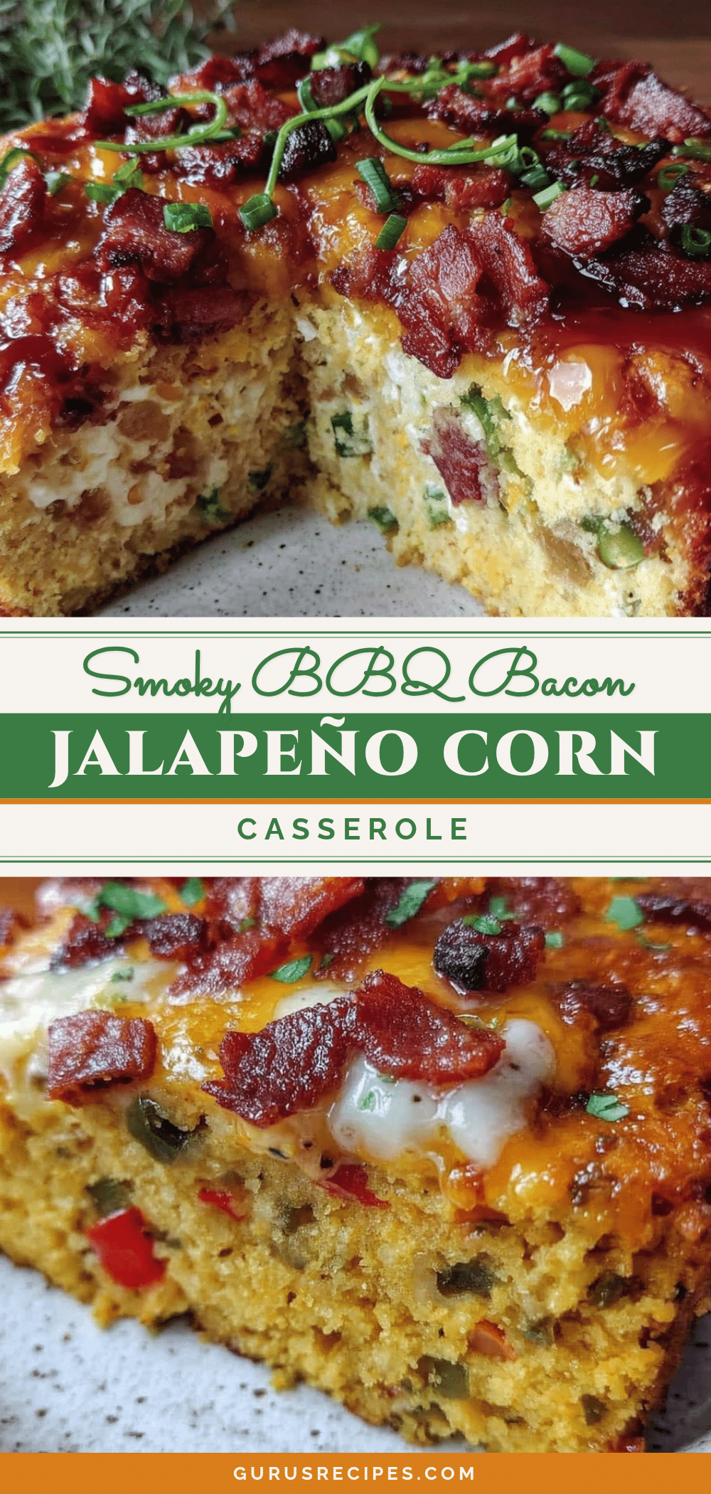 bbq bacon jalapeño corn casserole recipe