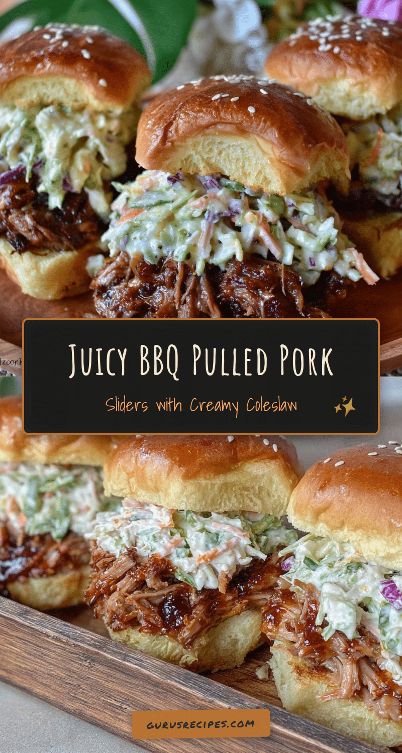 BBQ Pulled Pork Sliders recipe