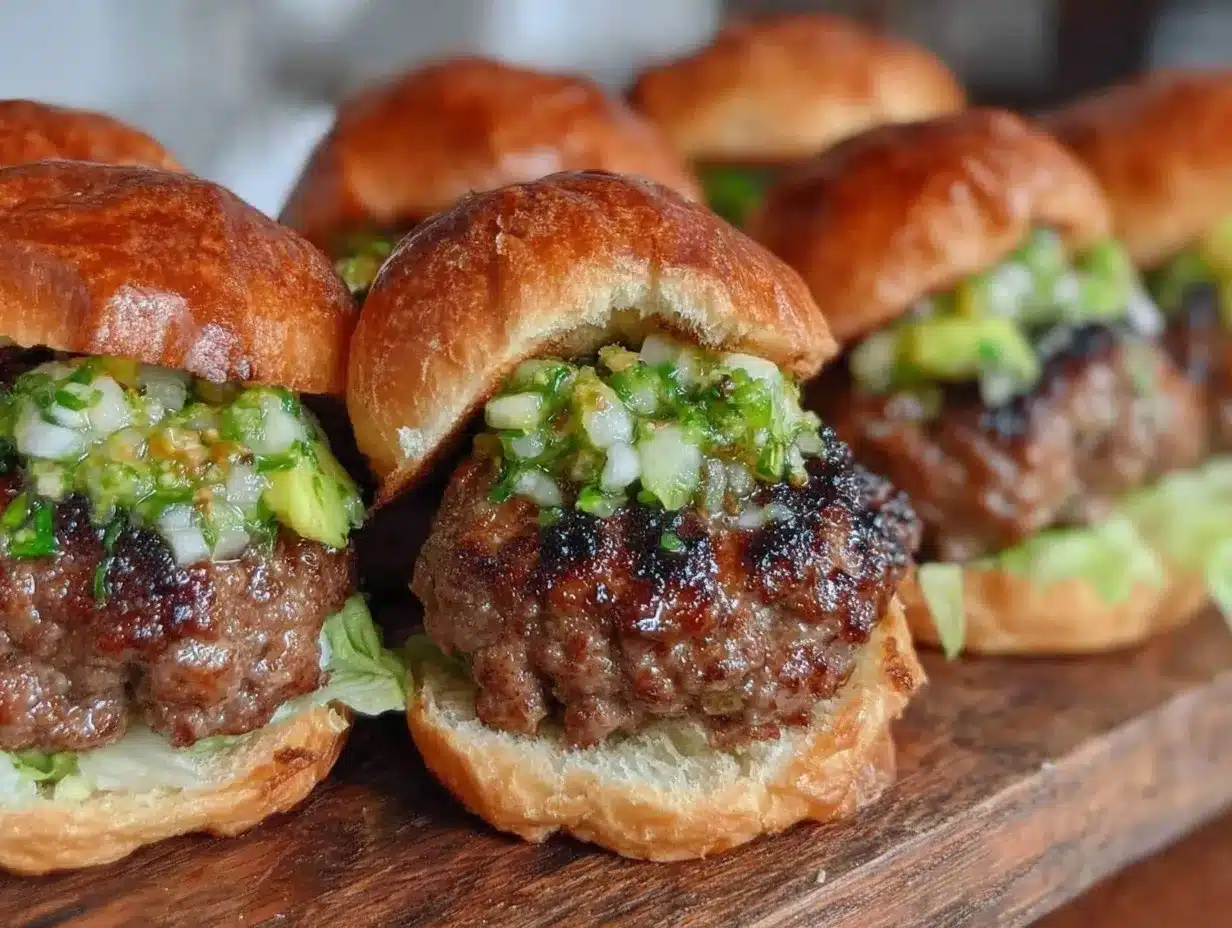beef sliders recipe preparation steps