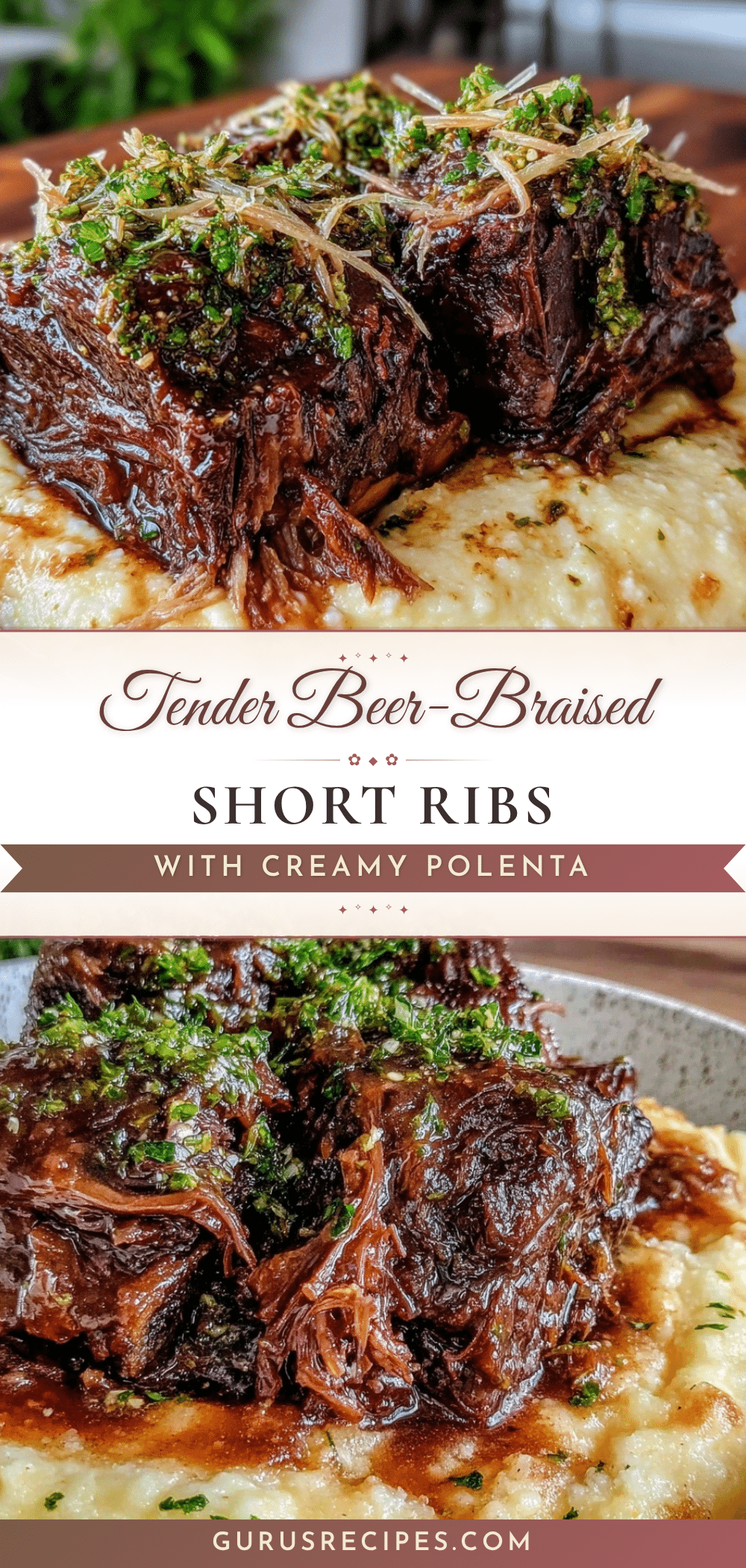 beer-braised short ribs recipe