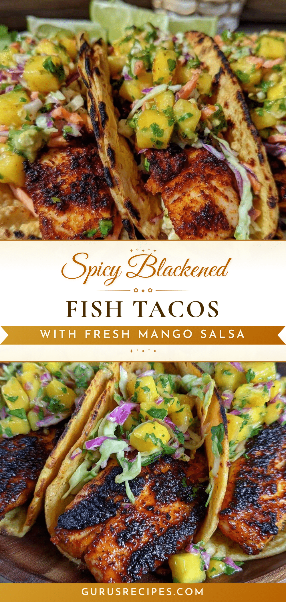 blackened fish tacos recipe