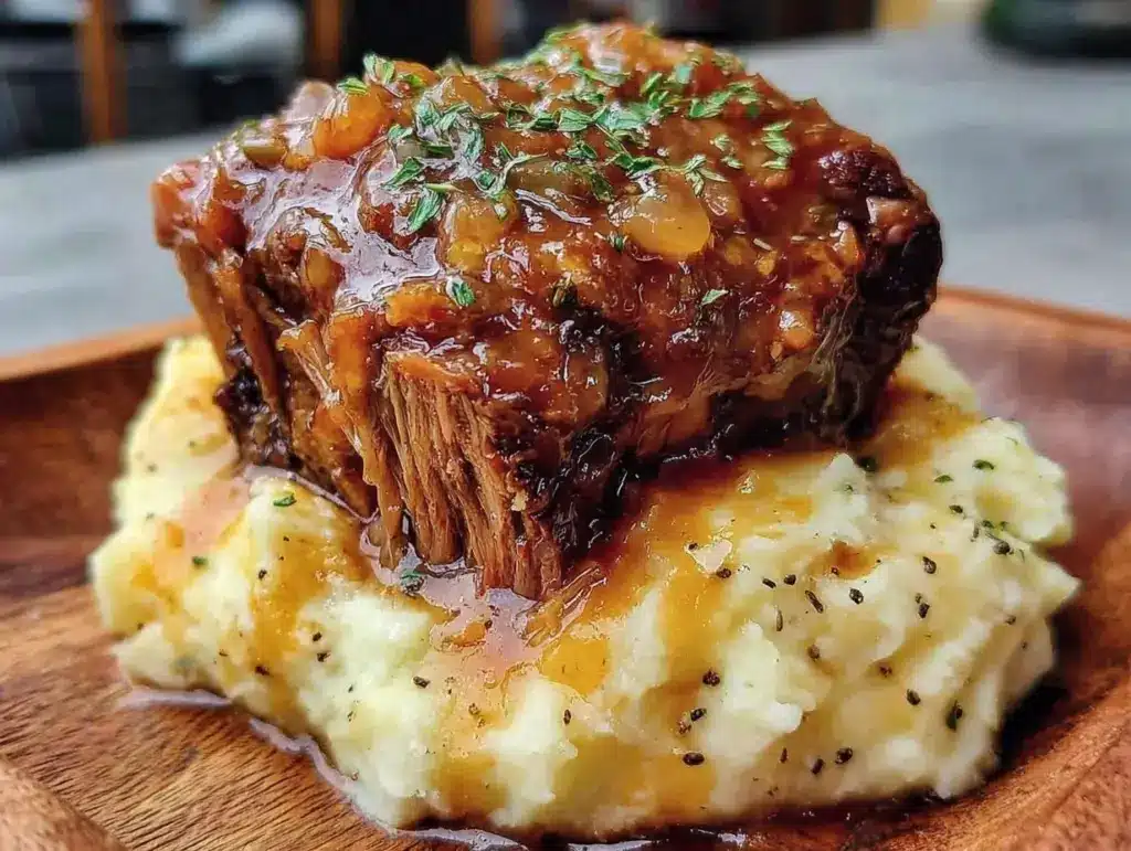 braised short rib recipe - featured image