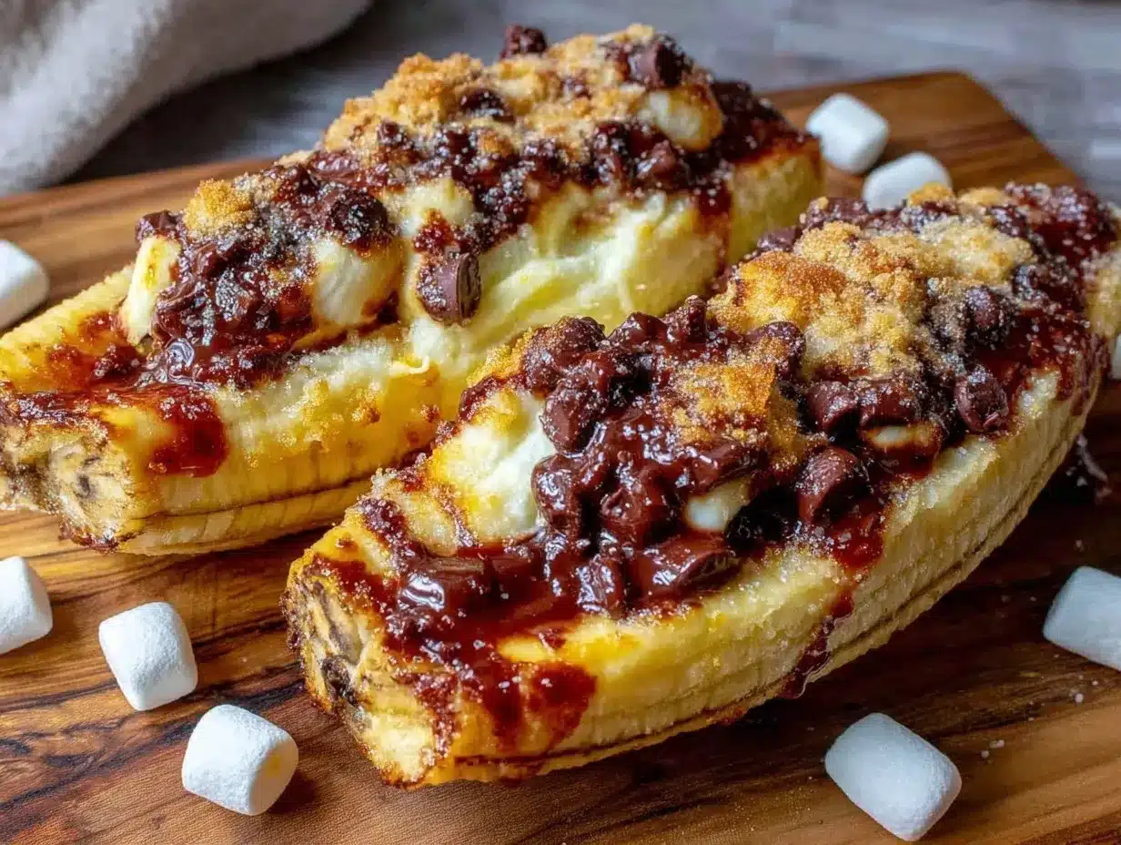 campfire banana boats preparation steps