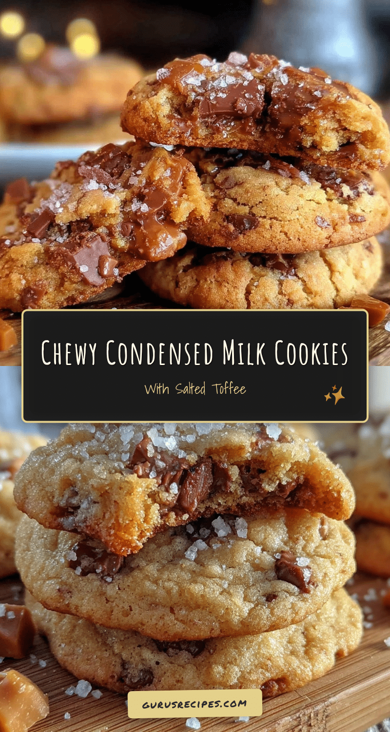 chewy condensed milk cookies recipe