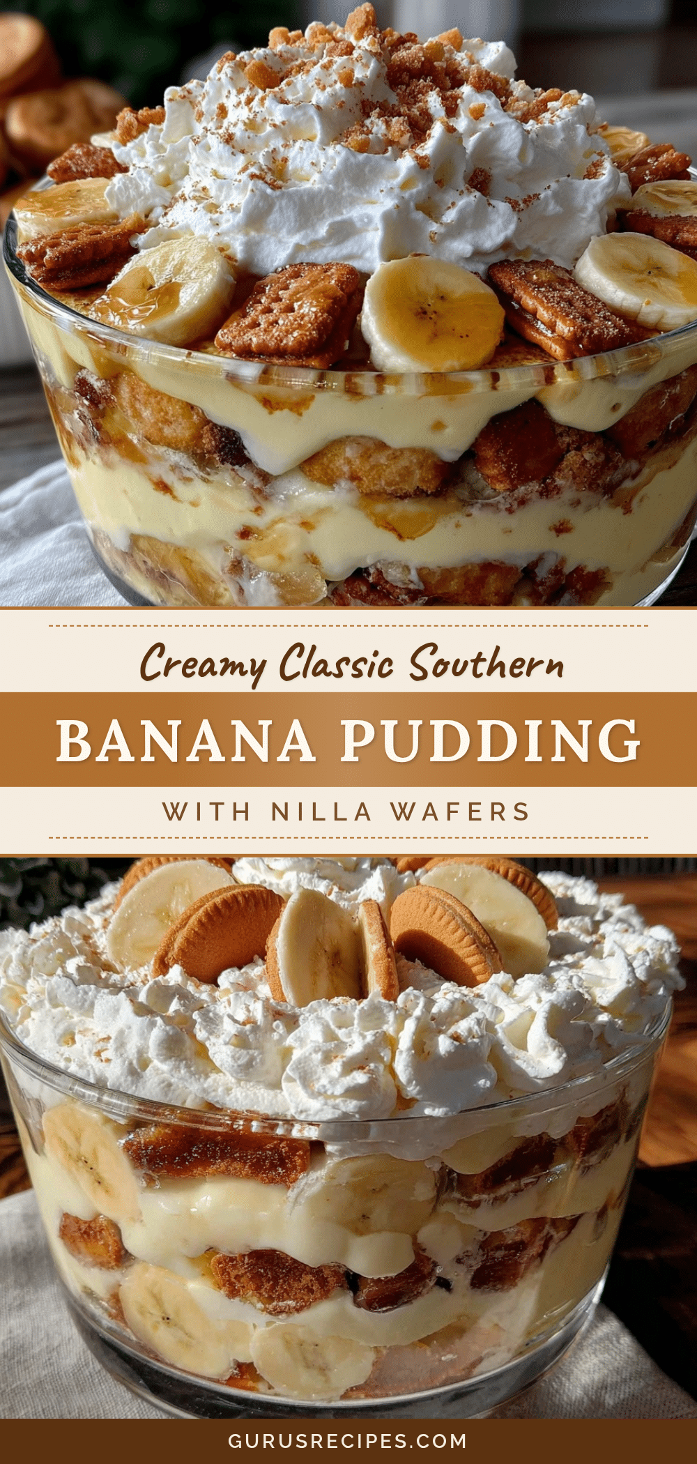 classic Southern banana pudding recipe
