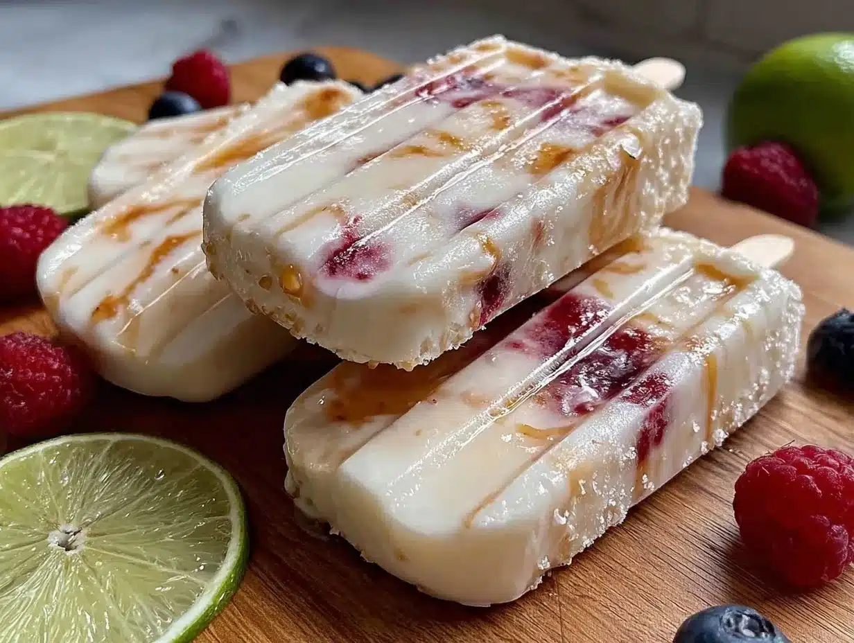 creamy coconut lime paletas preparation steps