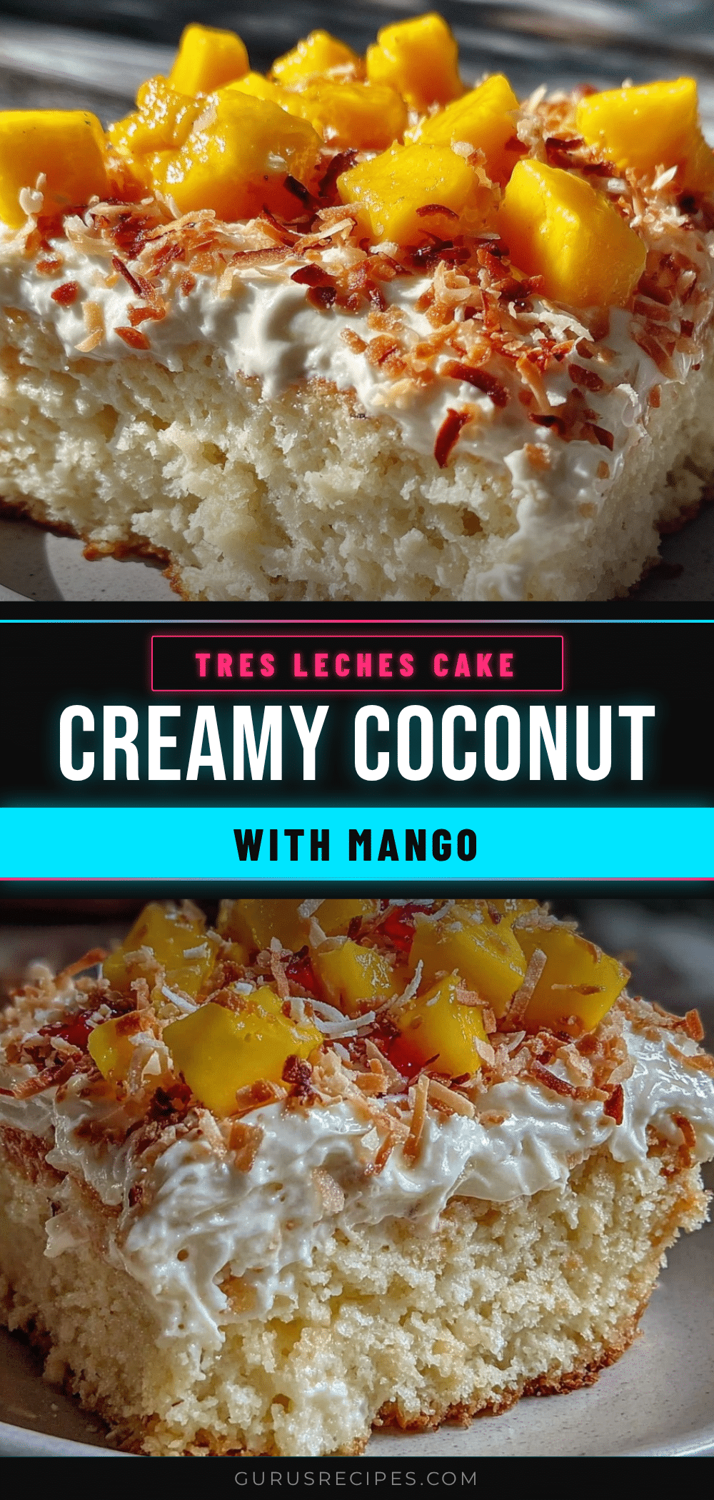 creamy coconut tres leches cake recipe