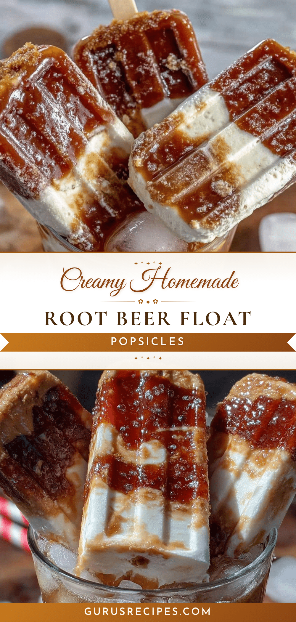 creamy homemade root beer float popsicles recipe