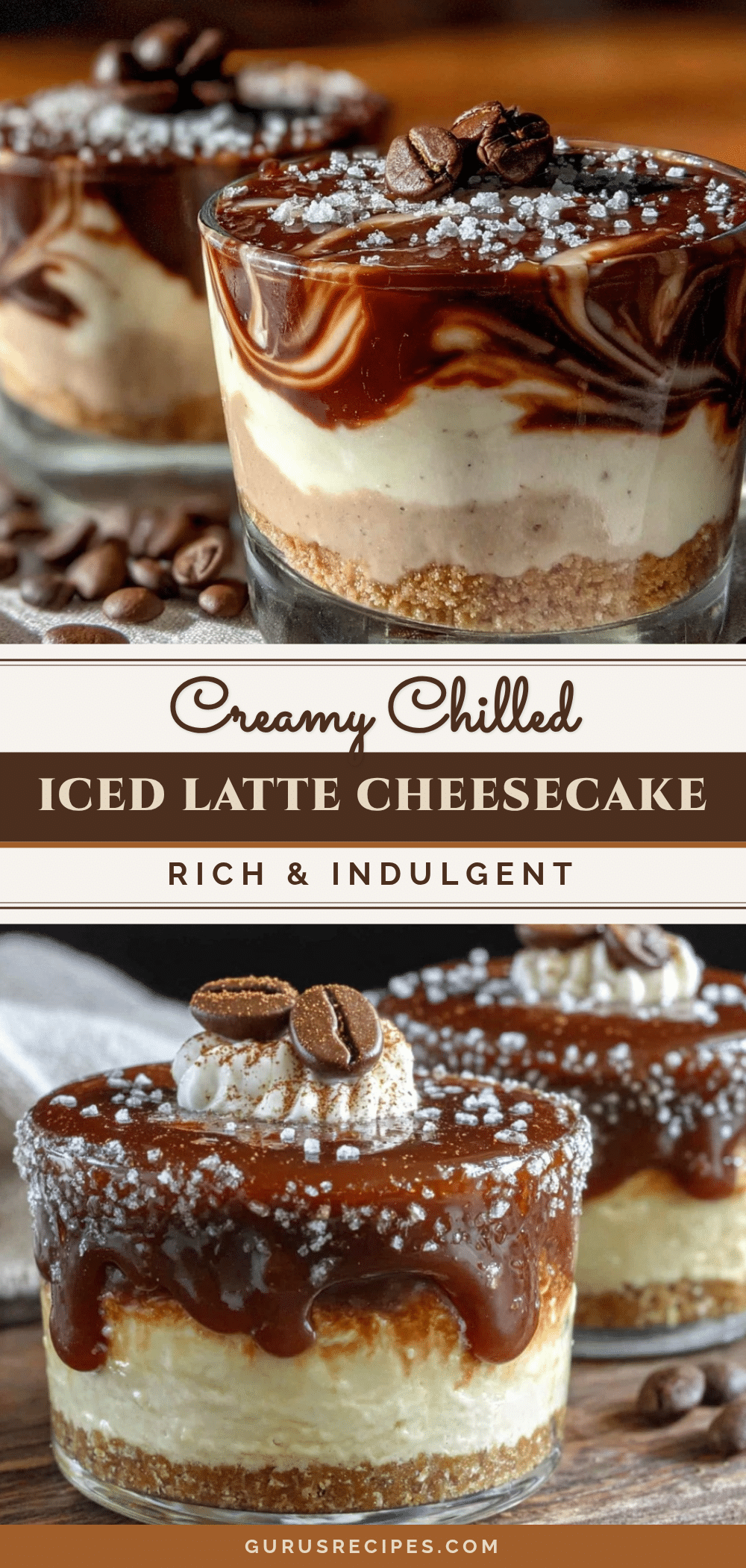 creamy iced latte cheesecake recipe