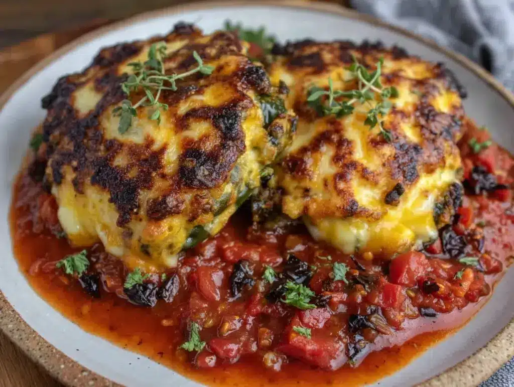 crispy authentic chiles rellenos - featured image