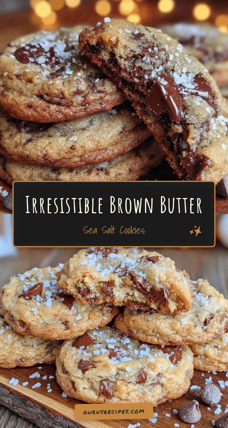 crispy brown butter chocolate chip cookies recipe