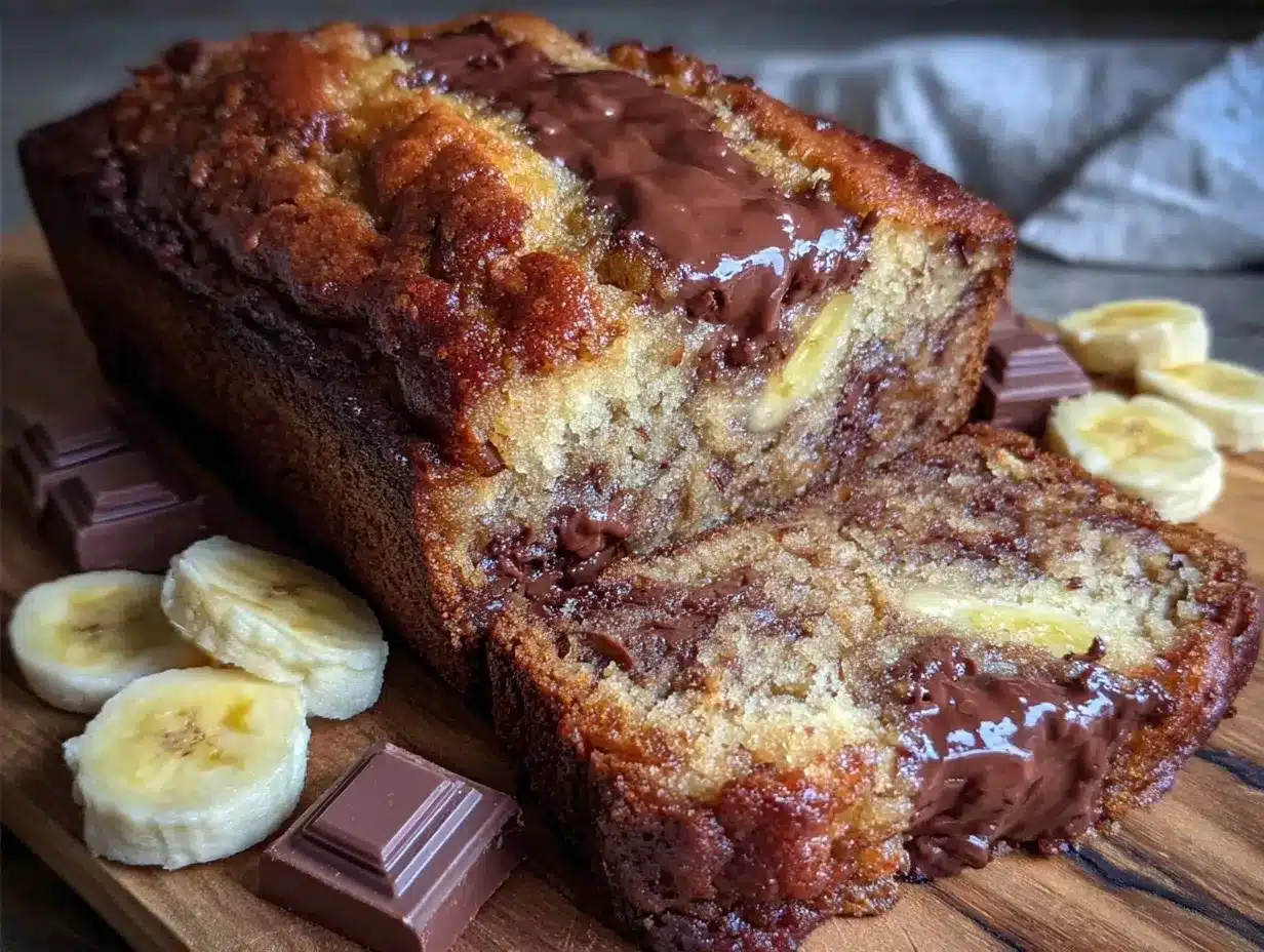 crispy browned butter banana bread preparation steps