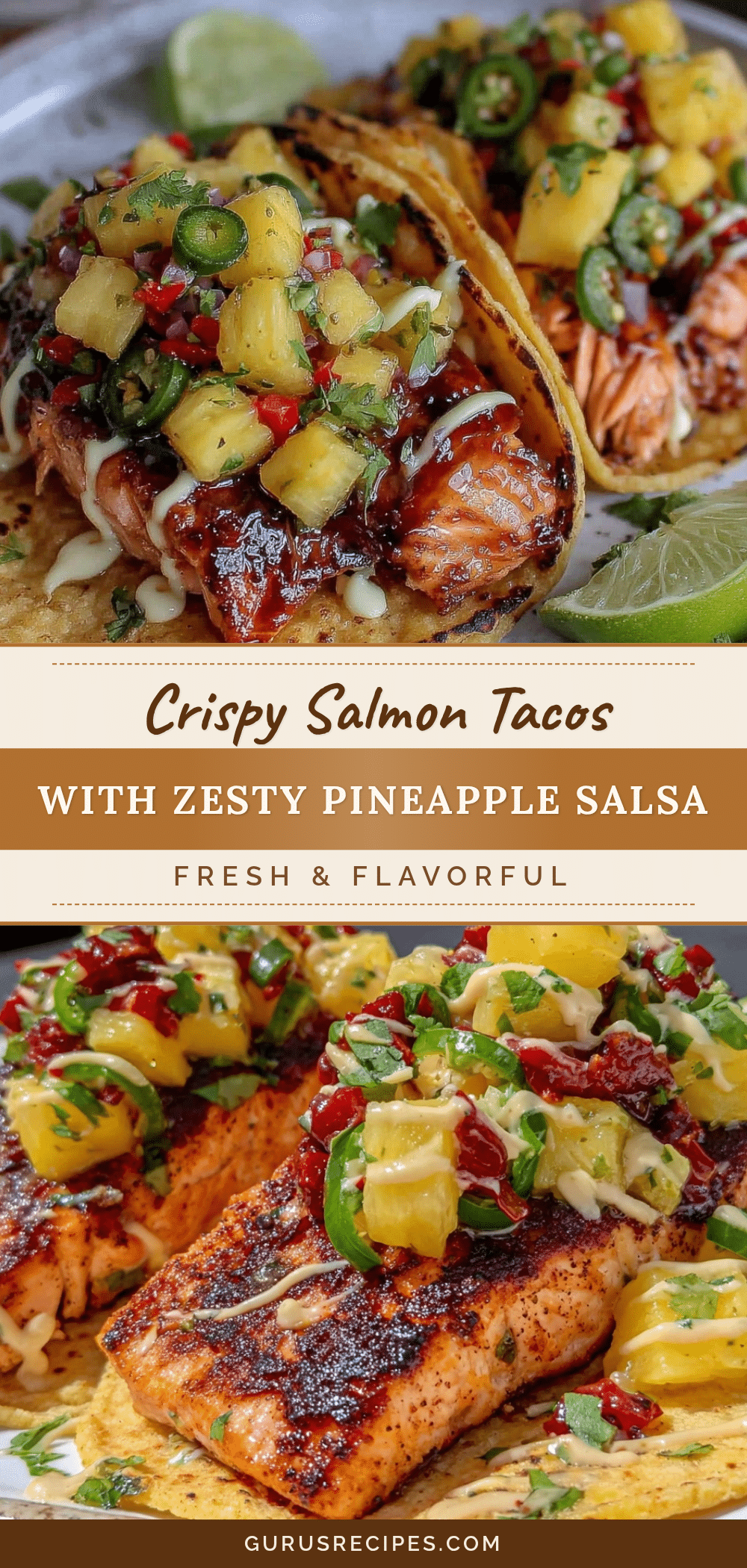 crispy salmon fish tacos recipe